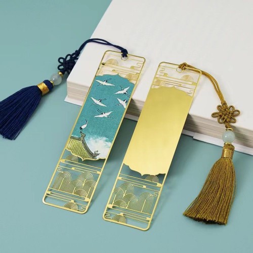 Promotional Gifts Metal Bookmark Ruler Customized design Bookmarker