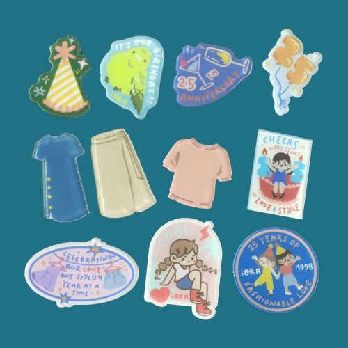 Hot Sale Acrylic Lapel Pins Personalized Custom Logo Printed Badge Hat Pin