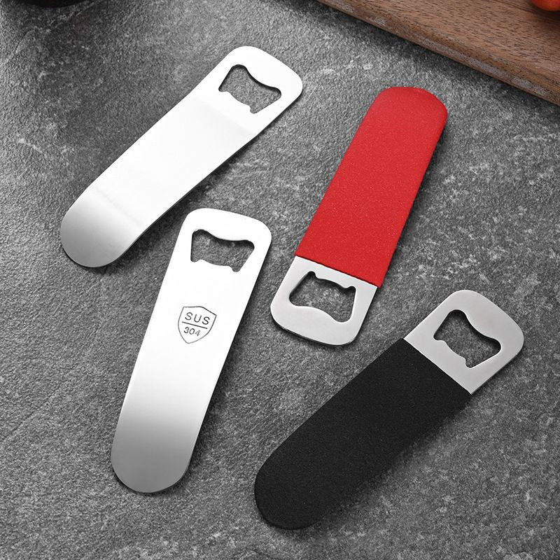 304 Stainless Steel Bottle Opener Household Use Metal Cap Lifter