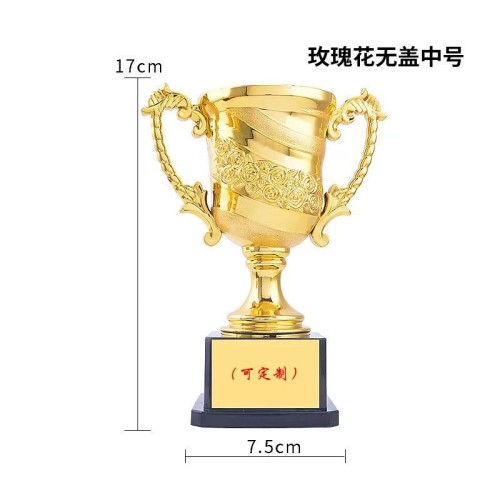 Custom Award Plastic Mini Trophy Customized logo small trophies for Children