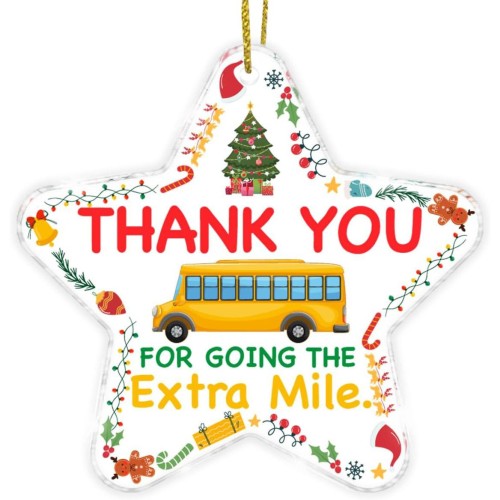 Custom logo printed Acrylic awards transparent plastic trophy acrylic made thank you gifts Christmas Ornaments
