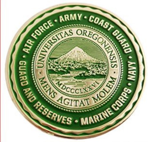 Custom Designed Challenge Coins Round Shape Engraved Logo on Both Side Gold Silver Coin