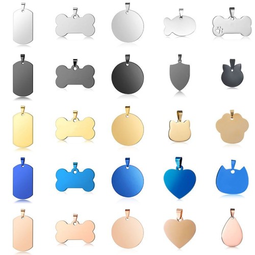 Stainless Steel Keychain Custom Logo Can be Added High Quality Metal Keyring