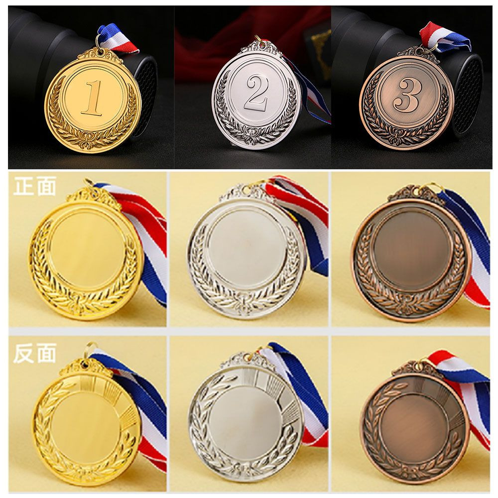Customized Logo Sports Metal Medal 65mm 50mm diameter Ready Made Design Stock Available